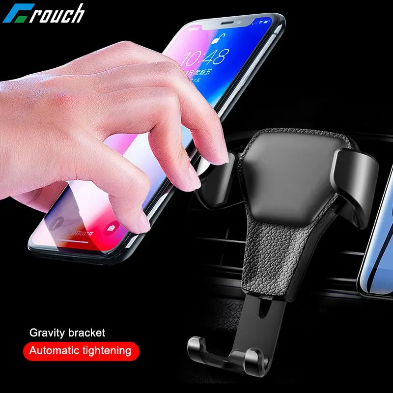 Crouch Car Phone Holder For Phone in car Universal Air Vent Gravity Clip Car holder for iPhone Samsung Mobile Phone Holder stand
Crouch Car Phone Holder For Phone in car Universal Air Vent Gravity Clip Car holder for iPhone Samsung Mobile Phone Holder stand
