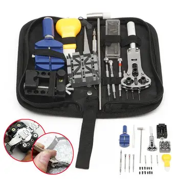 16/20PCs/Set Professional Watch Repair Tool Universal Watch Tool Kit Portable Watchmaker Remover Hammer Pliers Opener Adjuster
16/20PCs/Set Professional Watch Repair Tool Universal Watch Tool Kit Portable Watchmaker Remover Hammer Pliers Opener Adjuster
