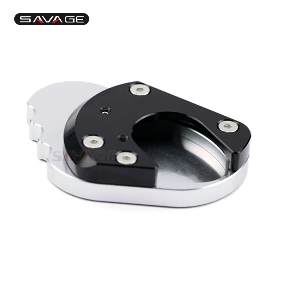 Side Stand Kickstand Extension Plate For KAWASAKI NINJA 400 2018 2019 NINJA400 Motorcycle Accessories Support Shoe CNC | Автомобили и
