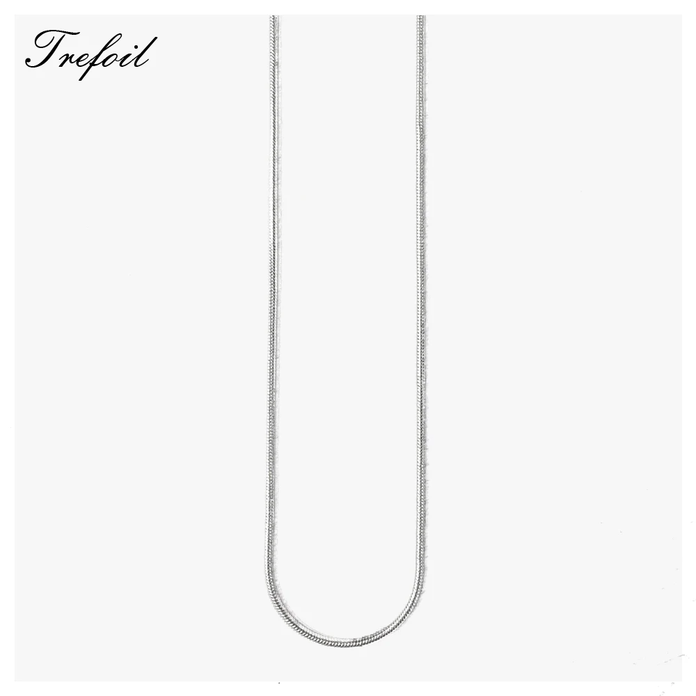 1mm Silver Snake Chain Necklace,2018 New Fashion Jewelry Trendy 925 Sterling Silver Basic Accessories Gift For Women Girls
1mm Silver Snake Chain Necklace,2018 New Fashion Jewelry Trendy 925 Sterling Silver Basic Accessories Gift For Women Girls