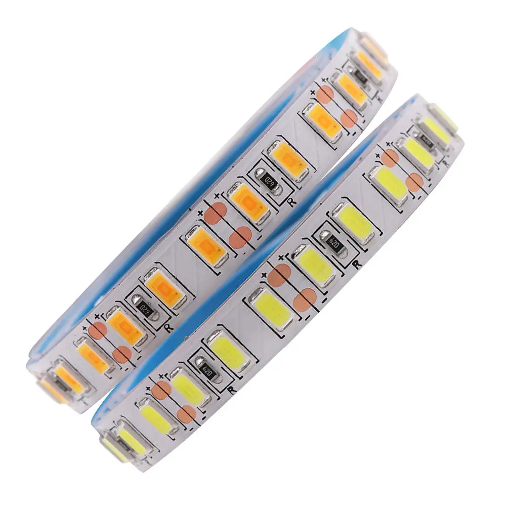 

120leds/M led strip SMD 5630 5730 Epistar chip DC12V 5M 600LEDs flexible led Tape Neutral White backlight Decoration lights