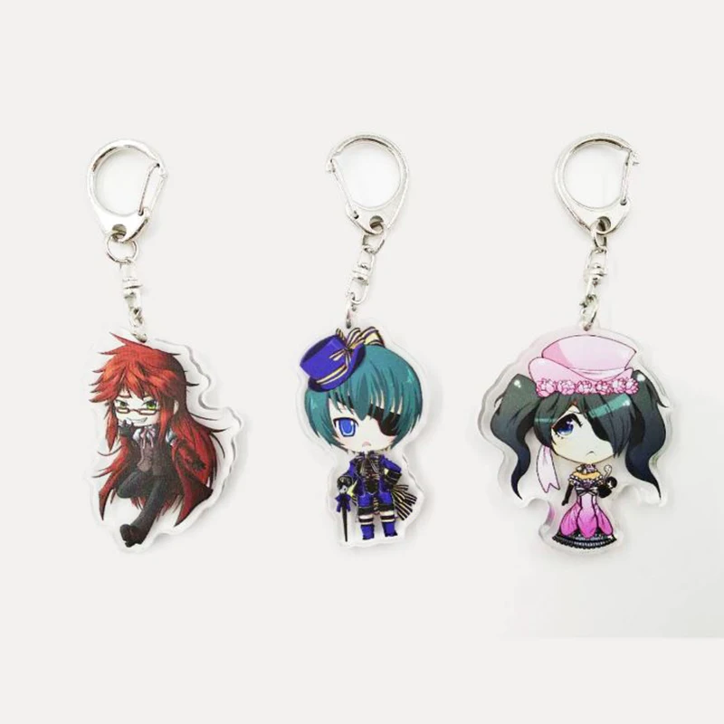 1 Pc Cute Black Butler Keychain Kuroshitsuji Keyring Anime Key Chain Cosplay Figure Toy
1 Pc Cute Black Butler Keychain Kuroshitsuji Keyring Anime Key Chain Cosplay Figure Toy
