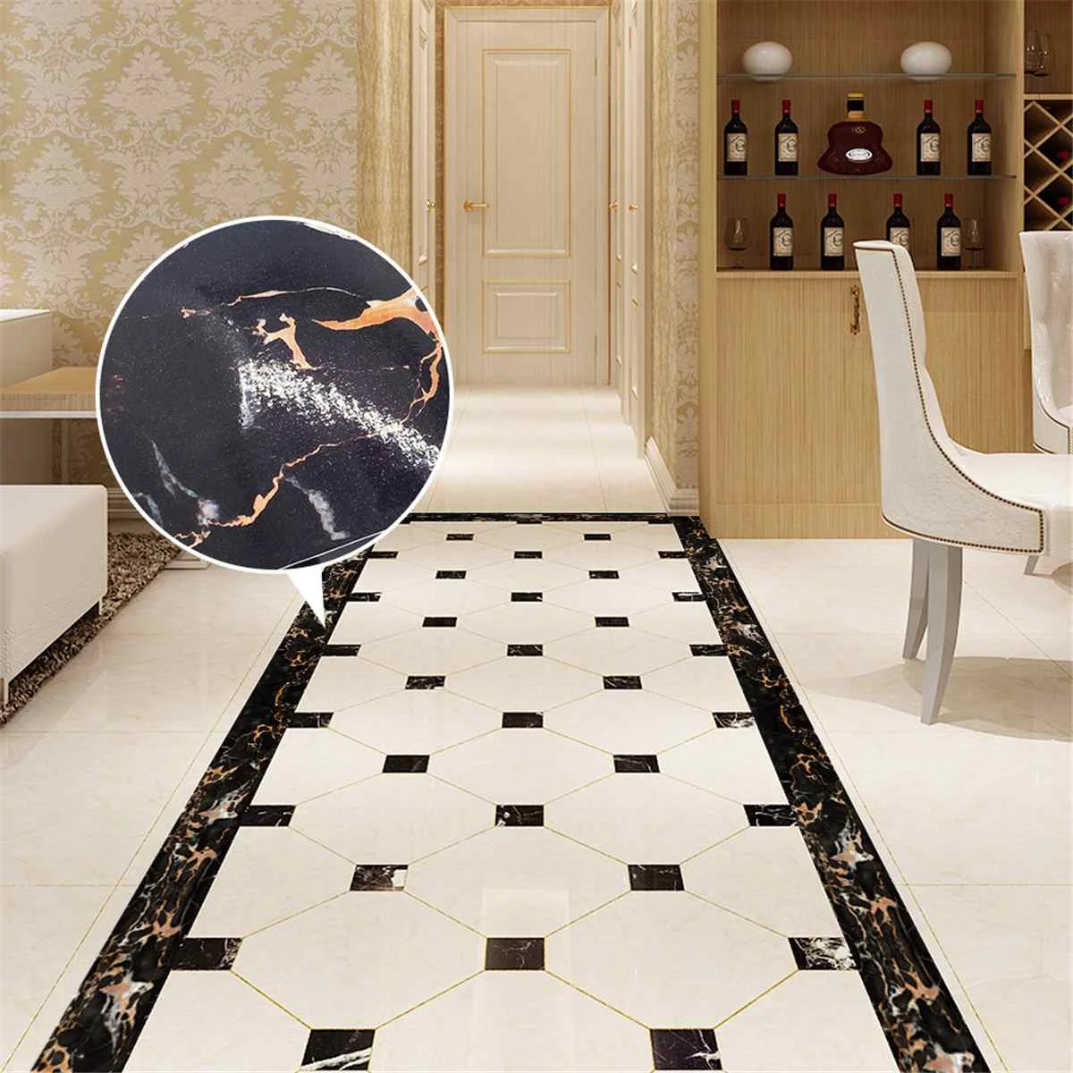 2M 3D Self-adhesive Wall Stair Floor Border Tile Sticker Waist Lines Waterproof Removable PVC Wall Border Sticker For Home Decor
2M 3D Self-adhesive Wall Stair Floor Border Tile Sticker Waist Lines Waterproof Removable PVC Wall Border Sticker For Home Decor