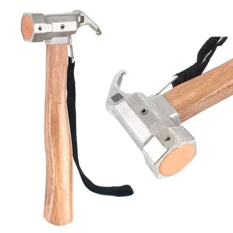 Multi-function Camping Stainless Steel Hammer Ultra Light Tent Nail Puller Shovel Outdoor Tent Peg Accessories Climbing Tool
Multi-function Camping Stainless Steel Hammer Ultra Light Tent Nail Puller Shovel Outdoor Tent Peg Accessories Climbing Tool