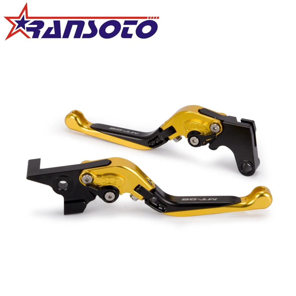 RANSOTO Motorcycle CNC Aluminum Folding Brake Clutch Levers for YAMAHA MT09 MT-09 MT 09 FZ09 FZ-09 FJ09 2014-2018 Tracer 900
RANSOTO Motorcycle CNC Aluminum Folding Brake Clutch Levers for YAMAHA MT09 MT-09 MT 09 FZ09 FZ-09 FJ09 2014-2018 Tracer 900