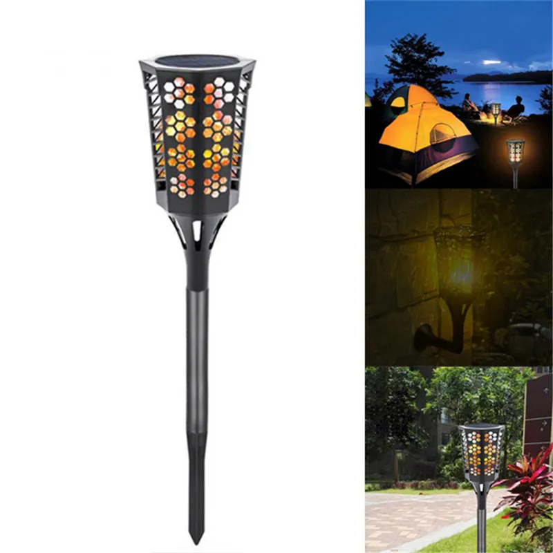Solar Tiki Torch Lights LED Garden Waterproof Outdoor Courtyard Lamp Dancing Flame Flickering 96 LED Decorative Lights IP65
Solar Tiki Torch Lights LED Garden Waterproof Outdoor Courtyard Lamp Dancing Flame Flickering 96 LED Decorative Lights IP65