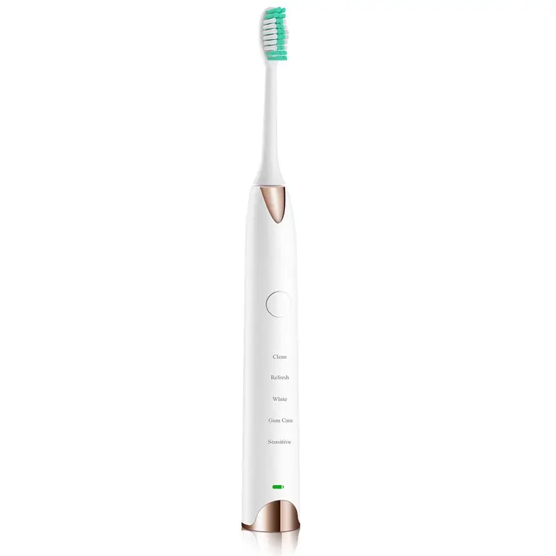 USB rechargeable electric toothbrush , Sonic vibration electric toothbrush ,IPX7 waterproof electric toothbrush , CoUple elect
USB rechargeable electric toothbrush , Sonic vibration electric toothbrush ,IPX7 waterproof electric toothbrush , CoUple elect