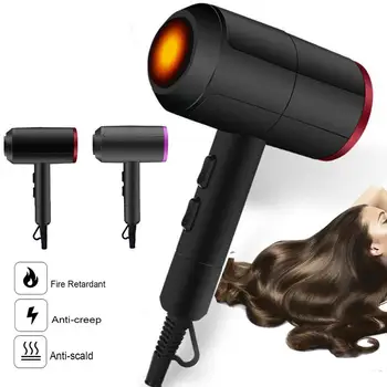 2200W Hair Dryer Blow Portable High Power Red Professional Negative ion Electric Hair Dryer Travel Hairdressing Hot/Cool Wind
2200W Hair Dryer Blow Portable High Power Red Professional Negative ion Electric Hair Dryer Travel Hairdressing Hot/Cool Wind