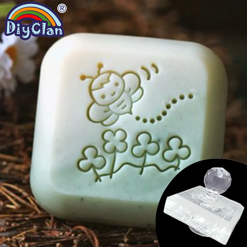 Cute Bee Flower Handmade Soap Making Stamp Mold Insect Diy Natural Organic Glass Soap Making Seal Acrylic Chapters Custom
Cute Bee Flower Handmade Soap Making Stamp Mold Insect Diy Natural Organic Glass Soap Making Seal Acrylic Chapters Custom