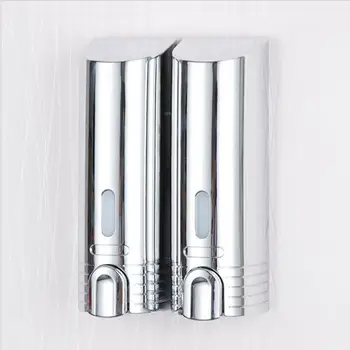 14oz Electroplating Two-Head Soap Dispenser Wall Mounted Plastic Shampoo Conditioner Shower Gel Dispenser For Homes Hotels
14oz Electroplating Two-Head Soap Dispenser Wall Mounted Plastic Shampoo Conditioner Shower Gel Dispenser For Homes Hotels