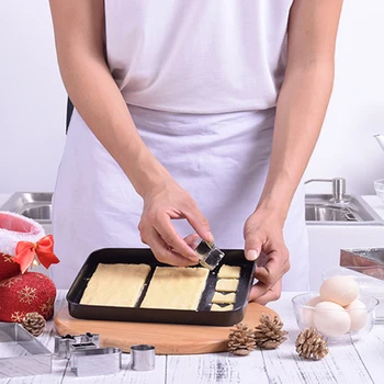 2019 New 18pcs/set Cookie Mold 3D Merry Christmas Stainless Steel Biscuit Baking Xmas Series Cutter Fondant Cake Cookie Mold
2019 New 18pcs/set Cookie Mold 3D Merry Christmas Stainless Steel Biscuit Baking Xmas Series Cutter Fondant Cake Cookie Mold