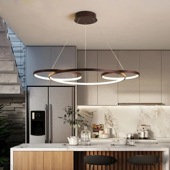 NEW Led Pendant Lights Living Room bedroom Superimposed circle Aluminum Remote Control Hanging Lighting Fixture Kitchen Lamps
NEW Led Pendant Lights Living Room bedroom Superimposed circle Aluminum Remote Control Hanging Lighting Fixture Kitchen Lamps