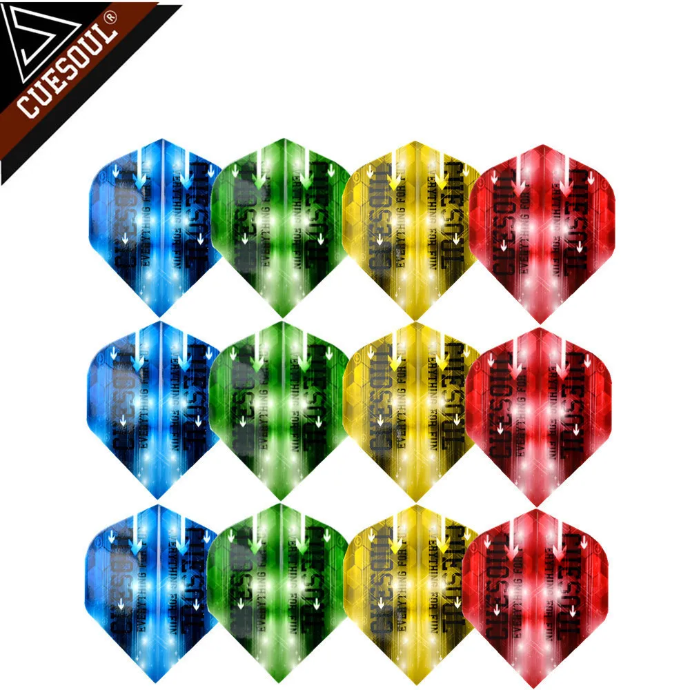 Hot 12pcs Colorful Nice Professional Dart Flights For Soft Tip Darts And Steel Tip Darts With Very Good Quality
Hot 12pcs Colorful Nice Professional Dart Flights For Soft Tip Darts And Steel Tip Darts With Very Good Quality