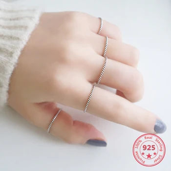 Factory Price 100% 925 Silver Ring Fashion Minimalism Delicate Twist Ring Fine Jewelry for Female
Factory Price 100% 925 Silver Ring Fashion Minimalism Delicate Twist Ring Fine Jewelry for Female
