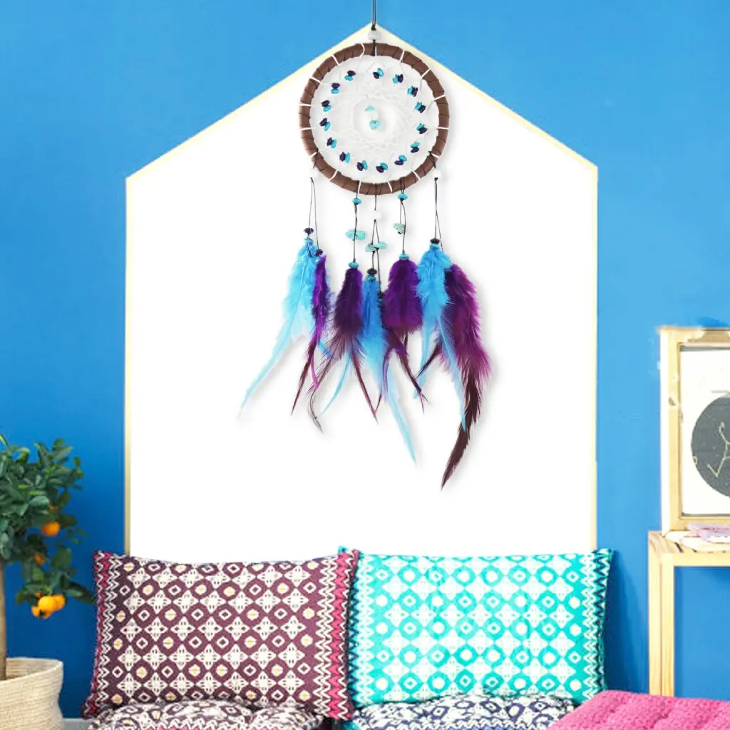 40cmx11cm Turquoise Dream Pretty Home Decor Wedding Car Hanging Decor Turquoise Leather Feather Dream Catcher Room Decoration
40cmx11cm Turquoise Dream Pretty Home Decor Wedding Car Hanging Decor Turquoise Leather Feather Dream Catcher Room Decoration