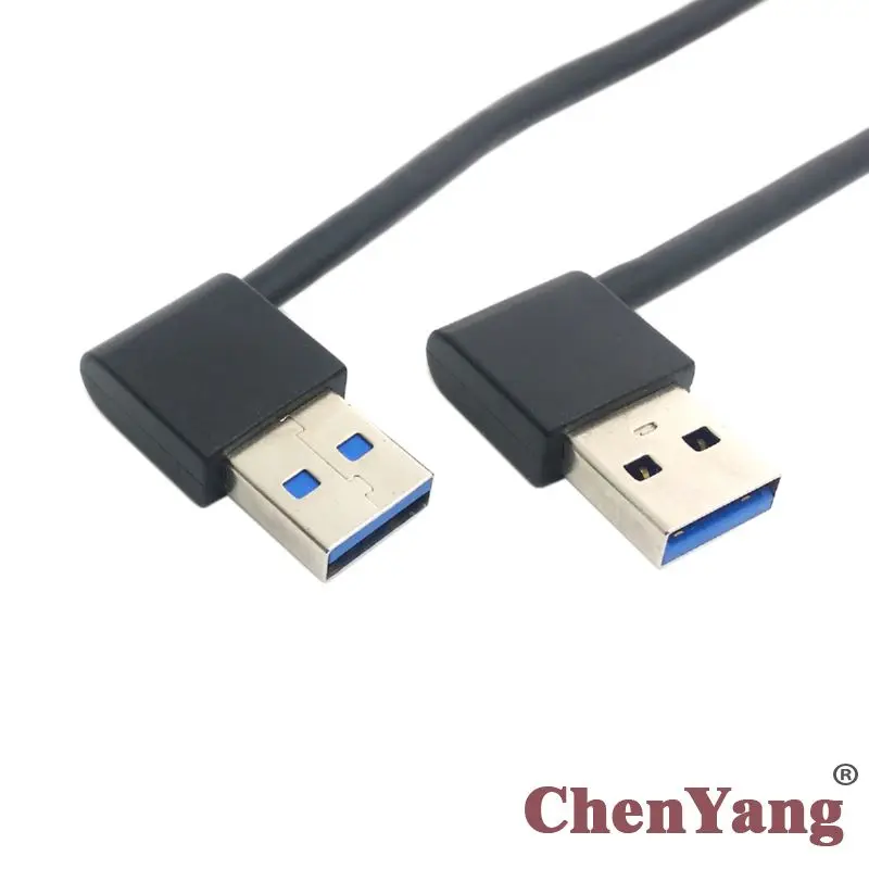 CY Chenyang Male USB 3.0 Type A 90 Degree Left Angled to Right Angled Extension Cable 50cm
CY Chenyang Male USB 3.0 Type A 90 Degree Left Angled to Right Angled Extension Cable 50cm