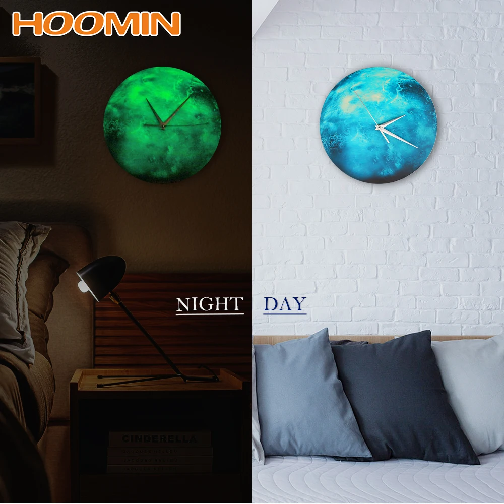 3D Wall Clock Luminous 30 cm DIY Horloge Planet Earth Moon For Living Room Cafe Restaurant Office Wooden Wall Clock Wall Decor
3D Wall Clock Luminous 30 cm DIY Horloge Planet Earth Moon For Living Room Cafe Restaurant Office Wooden Wall Clock Wall Decor