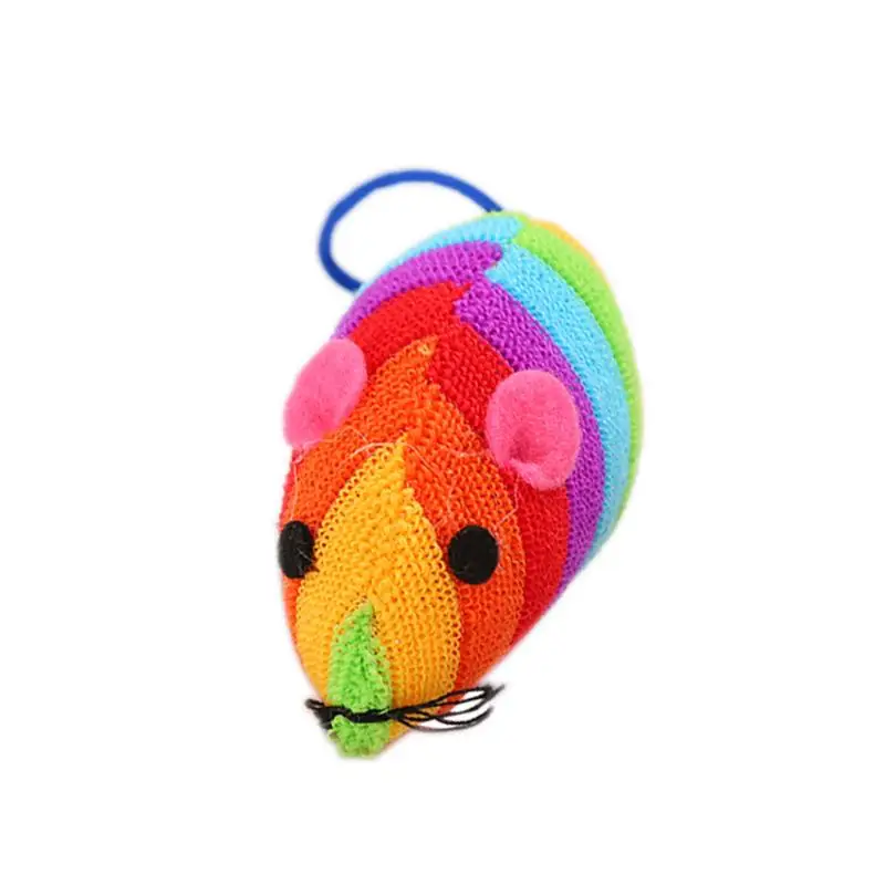 Cat Rainbow Mouse Modeling Toy Cat Simulation Mouse Training Toy Pet Colorful Portable Training Toys Environmentally Friendly
Cat Rainbow Mouse Modeling Toy Cat Simulation Mouse Training Toy Pet Colorful Portable Training Toys Environmentally Friendly