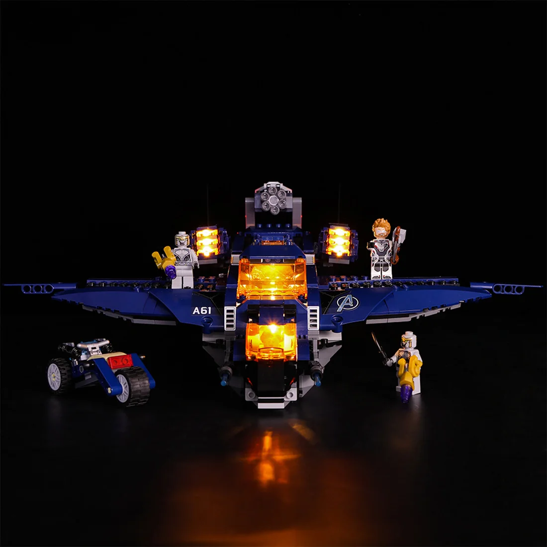 Vonado LED Light Building Block RC Style Modified Brick Kit for Legoing QuinJet 76126 Gift For Children (LED Included Only)
Vonado LED Light Building Block RC Style Modified Brick Kit for Legoing QuinJet 76126 Gift For Children (LED Included Only)