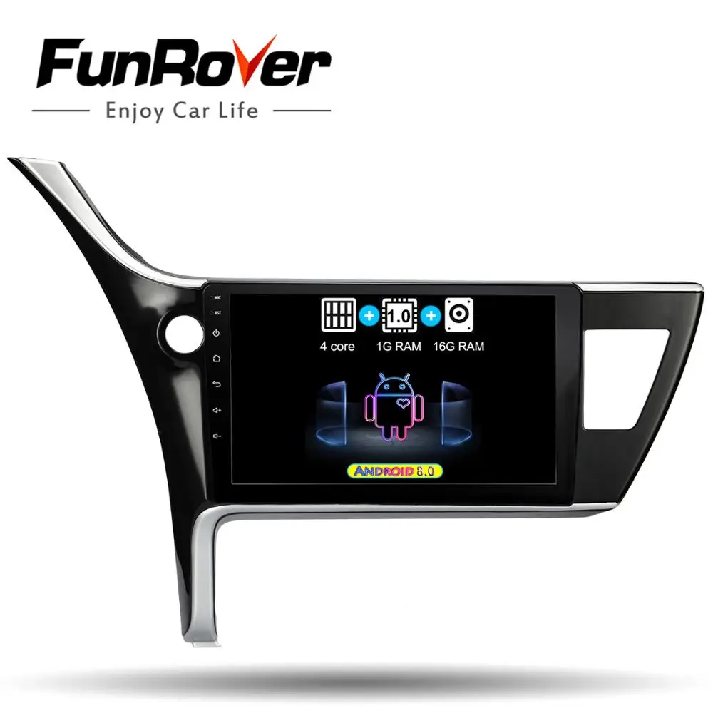 FUNROVER 2 din Android 9.0 IPS+2.5D car dvd gps Multimedia For Toyota Corolla 2017 2018 radio player navigation stereo WIFI RDS
FUNROVER 2 din Android 9.0 IPS+2.5D car dvd gps Multimedia For Toyota Corolla 2017 2018 radio player navigation stereo WIFI RDS