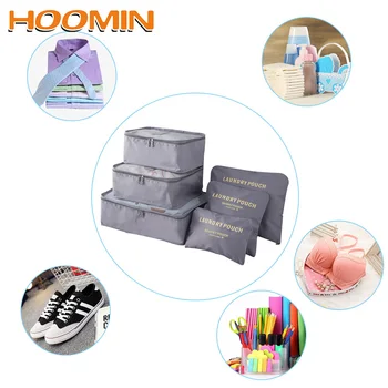 HOOMIN 6 Pieces/Set Wardrobe Suitcase Pouch Packing Cube Bag Luggage Tidy Organizer Travel Bag Set For Clothes Shoes Cosmetic
HOOMIN 6 Pieces/Set Wardrobe Suitcase Pouch Packing Cube Bag Luggage Tidy Organizer Travel Bag Set For Clothes Shoes Cosmetic