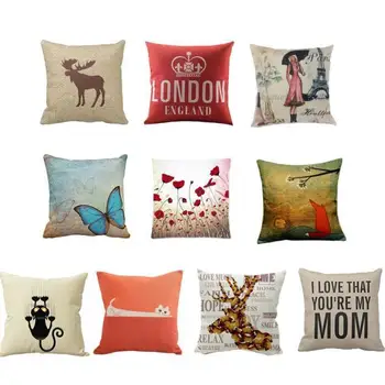 Vintage Cotton Linen Pillow Case Waist Throw Office Home Soft Room Sofa Decor Single Sides Printing Cushion Case
Vintage Cotton Linen Pillow Case Waist Throw Office Home Soft Room Sofa Decor Single Sides Printing Cushion Case