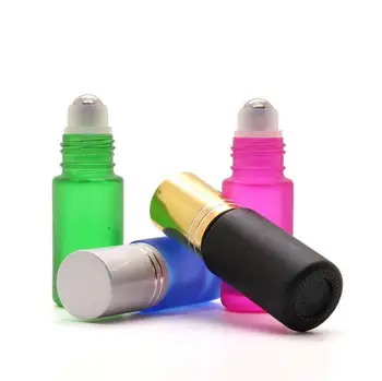 Refillable Thick 5ml Matte Empty Roll on Glass Essential Oil Bottle With Metal Roller Ball new 500pcs
Refillable Thick 5ml Matte Empty Roll on Glass Essential Oil Bottle With Metal Roller Ball new 500pcs