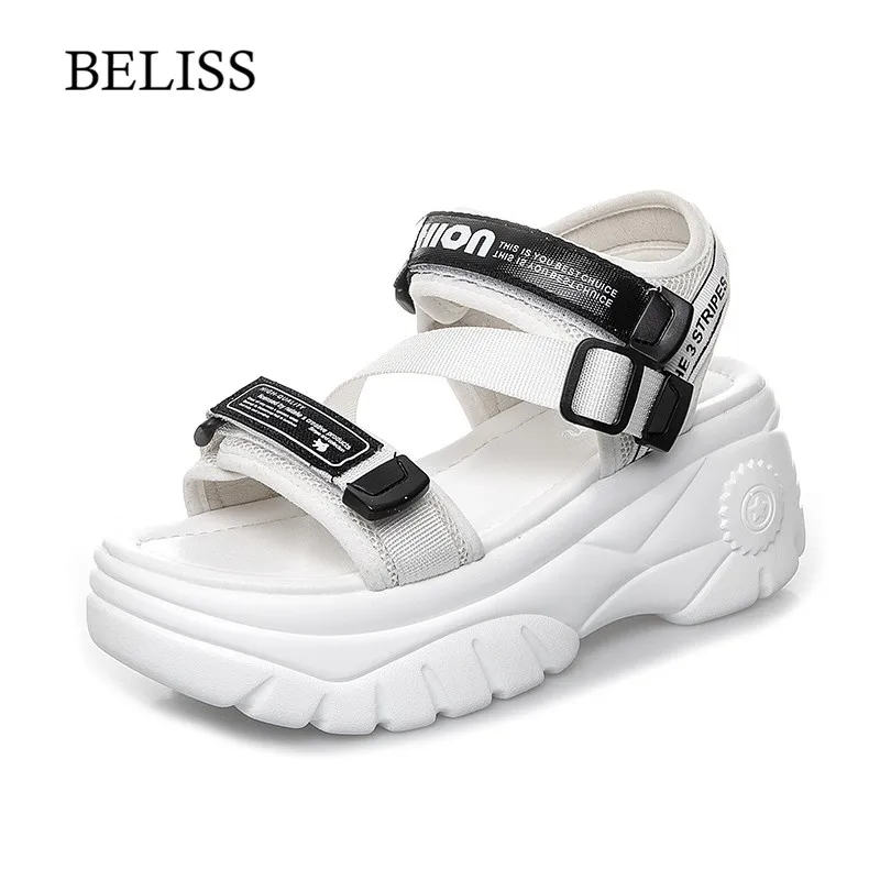 BELISS 2019 Fashion Wedges for Women Sandals Platform Open Toe Sandals Women Summer Ladies Casual Shoes High Chunky Heel S56
BELISS 2019 Fashion Wedges for Women Sandals Platform Open Toe Sandals Women Summer Ladies Casual Shoes High Chunky Heel S56