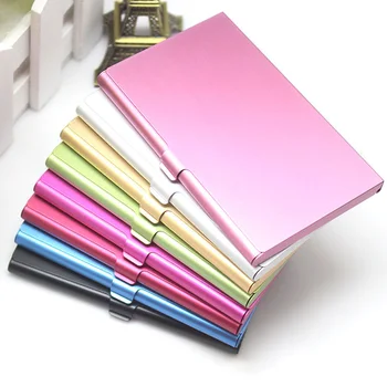 Unisex Aluminum Alloy Business Card Holder Gold/Silver Metal Travel Wallet Identity Protection Card Case Box Porte Carte Banking
Unisex Aluminum Alloy Business Card Holder Gold/Silver Metal Travel Wallet Identity Protection Card Case Box Porte Carte Banking