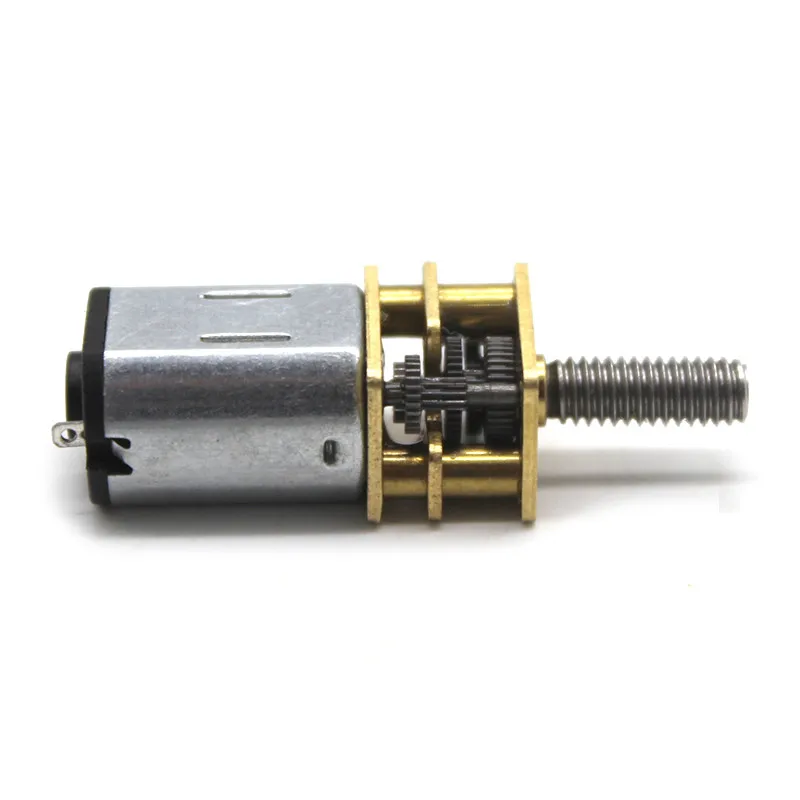 GA12-N20 Micro Metal Gear motor Electric gear box DC 3V 300RPM DC 6V 6000RPM M4 Shaft Diameter DIY
GA12-N20 Micro Metal Gear motor Electric gear box DC 3V 300RPM DC 6V 6000RPM M4 Shaft Diameter DIY