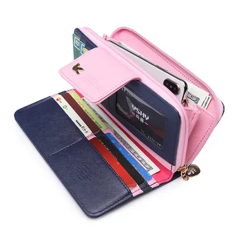Women Wallets Leather Purse Ladies Fashion Culutch Female Zipper Culutch Slim Wallet For Credit Card Long Coin Purse Wallet
Women Wallets Leather Purse Ladies Fashion Culutch Female Zipper Culutch Slim Wallet For Credit Card Long Coin Purse Wallet