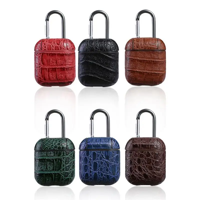 For Airpods Headphone Case Wireless Bluetooth Drop-proof Silicone Storage Box Leather Waterproof Case With Hook Charging Case
For Airpods Headphone Case Wireless Bluetooth Drop-proof Silicone Storage Box Leather Waterproof Case With Hook Charging Case
