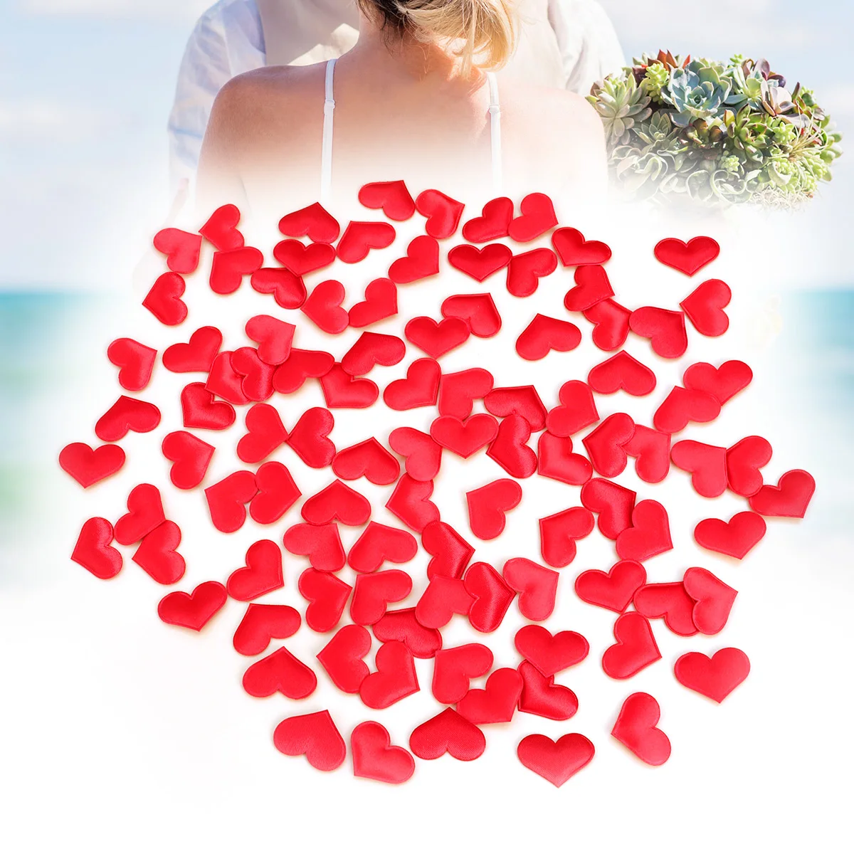 100 Pcs Artificial Petals Love Heart Fake Sponge Heart Party Supplies Wedding Engagement Table Confetti Decoration
100 Pcs Artificial Petals Love Heart Fake Sponge Heart Party Supplies Wedding Engagement Table Confetti Decoration