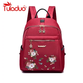 Oxford Women Backpack Fashion Female Small Bagpack Schoolbag for Teenager Girls Embroidery Multifunction Backpack 2019 Sac A Dos
Oxford Women Backpack Fashion Female Small Bagpack Schoolbag for Teenager Girls Embroidery Multifunction Backpack 2019 Sac A Dos