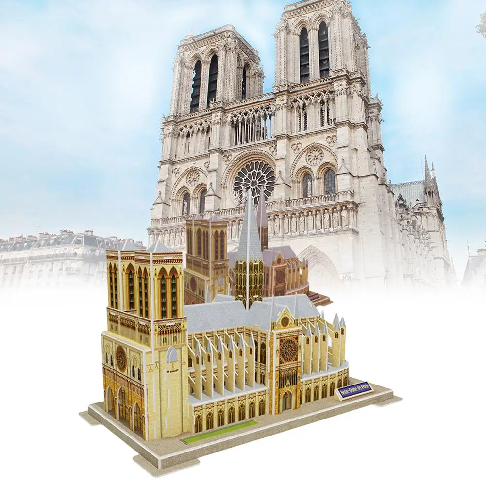 3D Three-dimensional Puzzle Notre Dame Puzzle Children's Puzzle DIY Spell Insert Toy Learning Educational Games Toys
3D Three-dimensional Puzzle Notre Dame Puzzle Children's Puzzle DIY Spell Insert Toy Learning Educational Games Toys