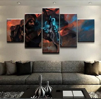 Canvas Print Painting Modern Picture For Living Room Home Decor Frame 5 Pieces Demon Hunter Diablo III Male Role Wall Art Poster
Canvas Print Painting Modern Picture For Living Room Home Decor Frame 5 Pieces Demon Hunter Diablo III Male Role Wall Art Poster