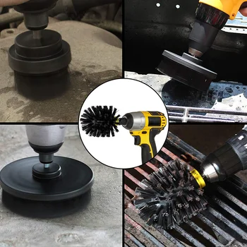 4Pcs Power Scrubber Brush Set Drill Scrubber Cleaning Brush for Car Furniture Carpet Car Styling
4Pcs Power Scrubber Brush Set Drill Scrubber Cleaning Brush for Car Furniture Carpet Car Styling
