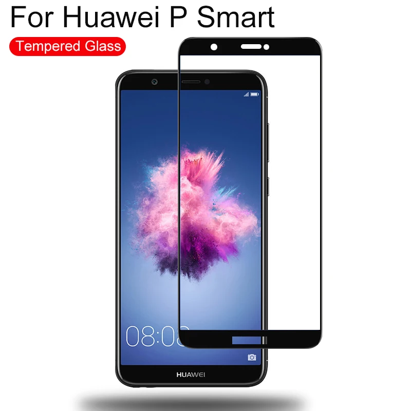 Закаленное стекло 9D для Huawei P Smart Защита экрана PSmart huawey Enjoy 7S защитная стеклянная