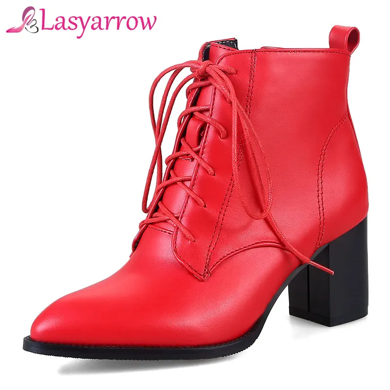 Lasyarrow 2018 Zipper Thick Heels High Shoes Women Heels Women's Boots Thick Heels and Lace Up Martins Boots Plus Size 48 Q000
Lasyarrow 2018 Zipper Thick Heels High Shoes Women Heels Women's Boots Thick Heels and Lace Up Martins Boots Plus Size 48 Q000
