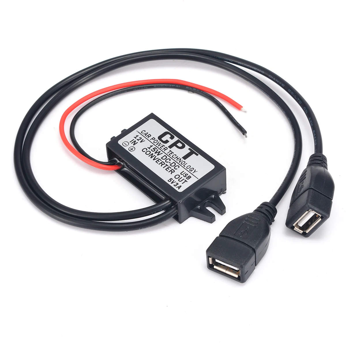 Mayitr Electrical 12V To 5V for Auto Car Dual USB Power Converter Module Cable Adapter Connector for Motor 3A Charger
Mayitr Electrical 12V To 5V for Auto Car Dual USB Power Converter Module Cable Adapter Connector for Motor 3A Charger