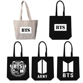 BTS Women's Canvas Black Handbag Shoulder Messenger Bag Satchel Tote Purse Storage Bags
BTS Women's Canvas Black Handbag Shoulder Messenger Bag Satchel Tote Purse Storage Bags