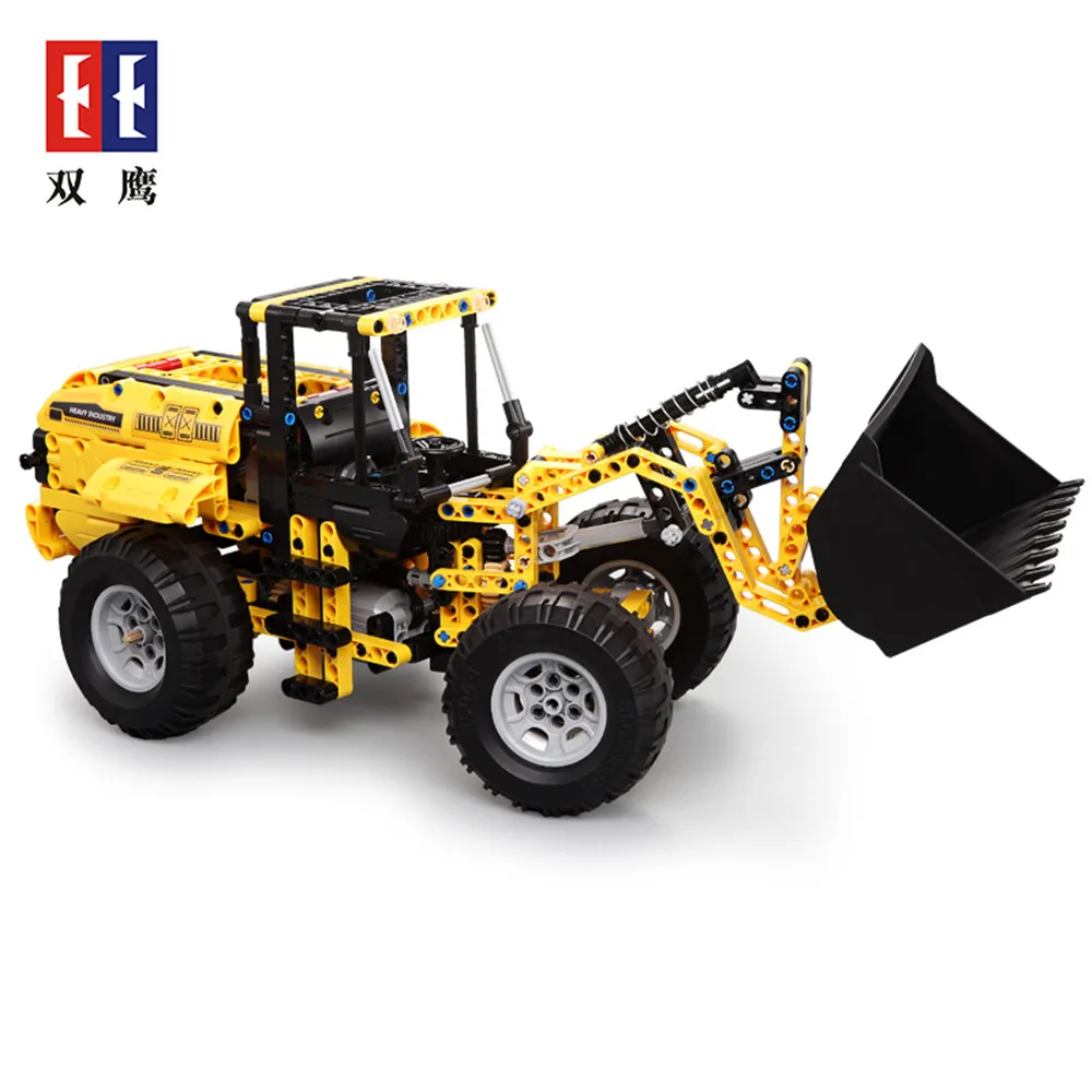 Cada Double E 491Pcs 2.9KM/H Wheel Loader Bulldozer Excavator Remote Control Car Building RC Blocks Bricks Technic Series
Cada Double E 491Pcs 2.9KM/H Wheel Loader Bulldozer Excavator Remote Control Car Building RC Blocks Bricks Technic Series