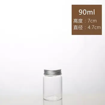 50pcs/lot 47*70mm 90ml Clear Glass Bottles Vial Jars With Screw Cap Food Spice Bottles Container Wedding Home Decor Storage Jars
50pcs/lot 47*70mm 90ml Clear Glass Bottles Vial Jars With Screw Cap Food Spice Bottles Container Wedding Home Decor Storage Jars
