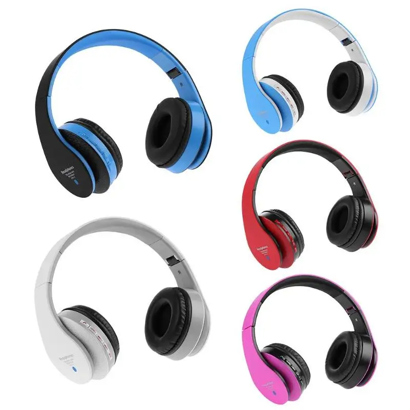 Universal Wireless Bluetooth Headphones Foldable Stereo Headset Music Earphone With Microphone Support TF Card FM Radio AUX
Universal Wireless Bluetooth Headphones Foldable Stereo Headset Music Earphone With Microphone Support TF Card FM Radio AUX