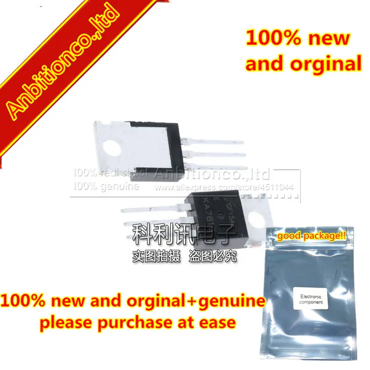 10pcs 100% new and orgina KA7810ETU KA7810 3-Terminal 1A Positive Voltage Regulator in stock
10pcs 100% new and orgina KA7810ETU KA7810 3-Terminal 1A Positive Voltage Regulator in stock