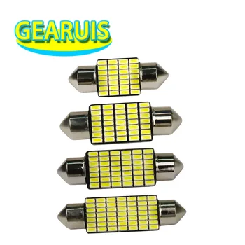 100pcs Festoon 31mm 36mm 39mm 42mm LED Bulb C5W C10W 28 35 42 49 SMD 3014 Super Bright Auto Interior Doom Lamp Car Styling 6000K
100pcs Festoon 31mm 36mm 39mm 42mm LED Bulb C5W C10W 28 35 42 49 SMD 3014 Super Bright Auto Interior Doom Lamp Car Styling 6000K