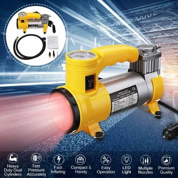 1Set Car Tire Inflator Air Pump 35L/Min DC12V Car Pumps Air Compressor for Car Bicycles Motorcycles Bus Pumps
1Set Car Tire Inflator Air Pump 35L/Min DC12V Car Pumps Air Compressor for Car Bicycles Motorcycles Bus Pumps