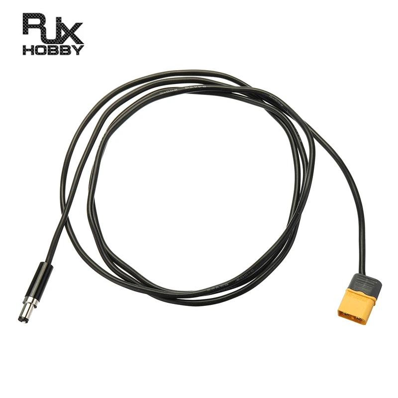 RJXHOBBY XT60 Male Bullet Connector to Male DC 5.5X 2.5mm DC5525 Rubber Power Cable for TS100 Electric Soldering Iron RC Models
RJXHOBBY XT60 Male Bullet Connector to Male DC 5.5X 2.5mm DC5525 Rubber Power Cable for TS100 Electric Soldering Iron RC Models