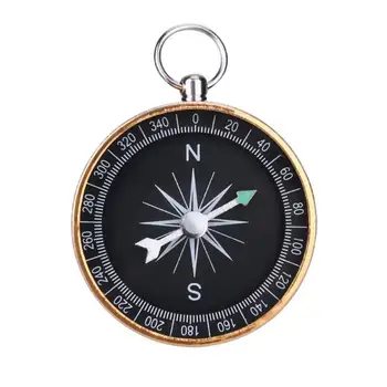 Portable Outdoor Aluminum Camping Compass Keychain for Presents Gift Gold Outdoor Hiking Climbing Tools
Portable Outdoor Aluminum Camping Compass Keychain for Presents Gift Gold Outdoor Hiking Climbing Tools