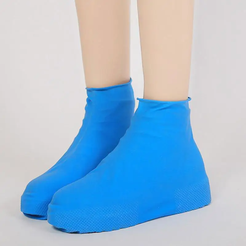 1 Pair Reusable Latex Waterproof Rain Shoes Covers Slip-resistant Rubber Rain Boot Overshoes S/M/L Shoes Accessories
1 Pair Reusable Latex Waterproof Rain Shoes Covers Slip-resistant Rubber Rain Boot Overshoes S/M/L Shoes Accessories